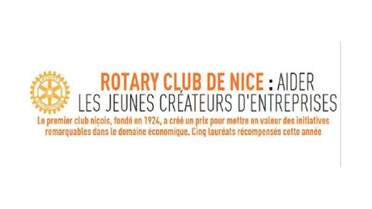 Rotary Club de Nice : Remise de Prix de l'Action Entreprise le 10 juillet au CEEI