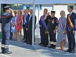 Antoine Baron, nouveau commandant du Centre d'Incendie et de Secours de La Garde