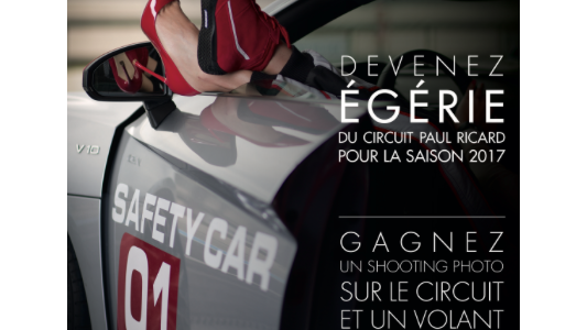 Le Circuit Paul Ricard lance un casting pour trouver son égérie !