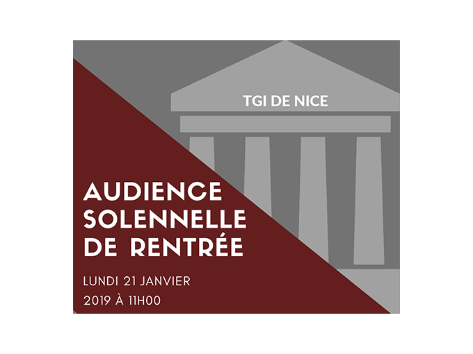 Audience de rentrée (…)