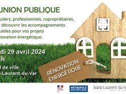  Saint-Laurent-du-Var : Participez à une réunion publique sur la rénovation énergétique