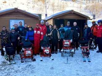 Isola 2000 inaugure deux chalets Handiski et affirme son engagement pour un ski accessible à tous