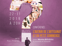 Conférence CGA06 : "L'avenir de l'artisanat et du petit commerce" avec Nicolas Bouzou économiste