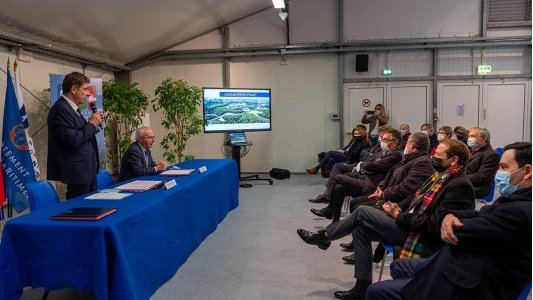 Pôle Innovation de Sophia Antipolis : l'acte d'acquisition du terrain par le SYMISA est signé