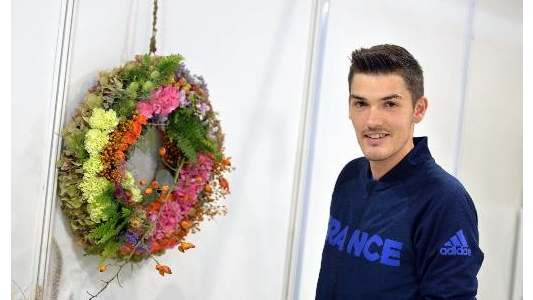 Kevin Billard, formé au CFA de Cannes, décroche une médaille d'excellence en Art Floral aux championnats d'Europe des métiers