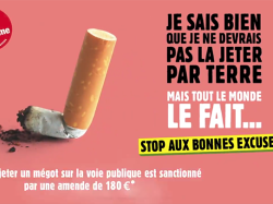 Cannes fait la chasse aux mégots sur la voie publique