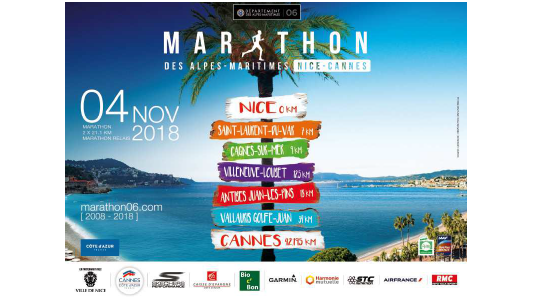 11e Marathon des Alpes-Maritimes Nice-Cannes : Ouverture des inscriptions !