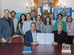 Université Côte d'Azur et Enedis lancent une boucle d'autoconsommation collective entre campus niçois