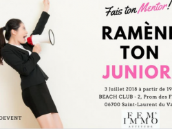 "Fais Ton Mentor, Ramène Ton Junior !", une initiative d'accompagnement des jeunes de Femm'Immo !