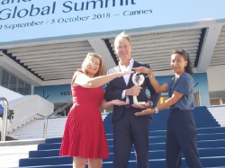 Frontier Awards 2018 - Nice Côte d'Azur lauréat du prix Travel Retail - Meilleur opérateur aéroportuaire mondial de l'année