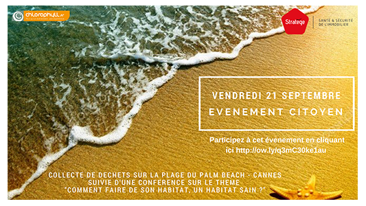 Stratège, entreprise citoyenne, organise un nettoyage de plages à Cannes le 21 septembre !