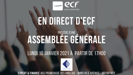 Assemblée générale ECF Alpes-Maritimes le 10 janvier