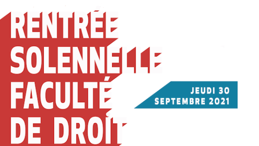 Me Christiane FÉRAL-SCHUHL, Présidente d'honneur de la rentrée solennelle de la Faculté de droit et science politique de Nice
