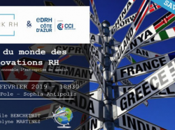 L'AfterWork RH Côte d'Azur vous propose un tour du monde des innovations RH le 5 février !