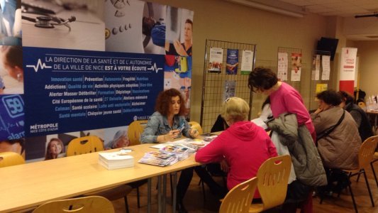 Nice Forum Santé : Journée de prévention sur le « bien-vieillir » à Garibaldi