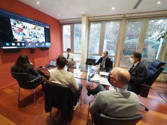 Les nouveaux Conseillers départementaux jeunes ont échangé en visio avec le président du Département !