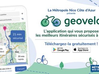 La Métropole collabore avec Géovélo pour faciliter la pratique du vélo