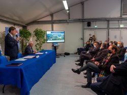 Pôle Innovation de Sophia Antipolis : l'acte d'acquisition du terrain par le SYMISA est signé