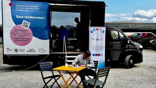 Du 22 au 26 septembre, le Camion de l'emploi ira à la rencontre des habitants de 5 départements