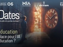 Conférence #IADates : « Intelligence Artificielle et Education : quelle place pour l'IA dans l'éducation »