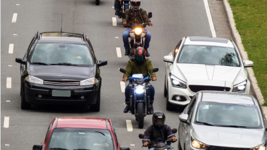 Généralisation de la circulation en inter-files des 2 et 3 roues motorisés à compter du 11 janvier 2025