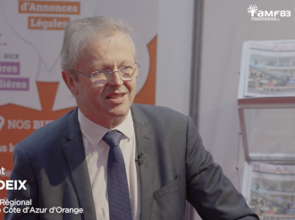 Salon des Maires du Var : Entretien avec Laurent Londeix Délégué Régional Provence Côte d'Azur d'Orange