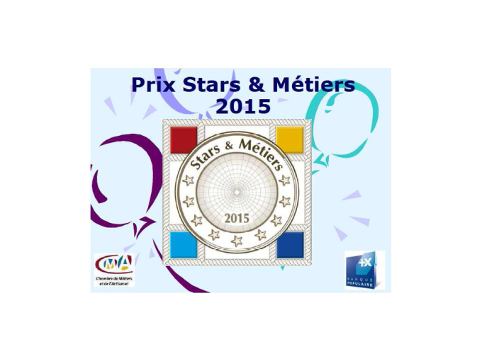 Prix Stars et métiers (…)