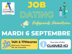  J-1 pour le JOB DATING de Hôpital Privé Arnault Tzanck