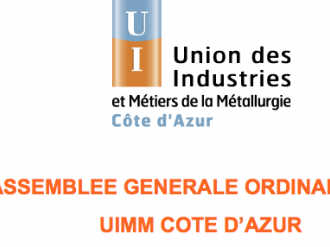 Jean-Michel TREILLE invité de la prochaine AG de l'UIMM Côte d'Azur