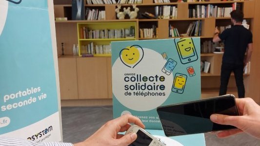 Métropole Nice : Grande collecte de téléphones avec ecosystem, un geste pour la planète et un acte solidaire