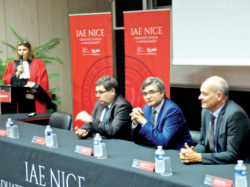 IAE Nice : une rentrée solennelle et un nouveau parrain