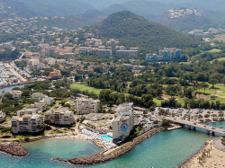 MANDELIEU LA NAPOULE : Travaux d'embellissement pour les réseaux boulevard Jean Saint Martin