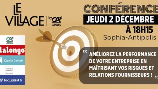 Conférence : "Améliorez la performance de votre entreprise en maîtrisant vos risques et relations fournisseur"