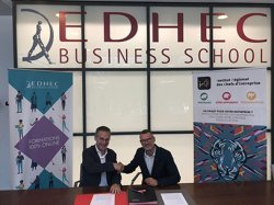 L'EDHEC et l'Institut Régional des Chefs d'Entreprise (IRCE) lancent un parcours certifiant 100% en ligne pour les Dirigeants