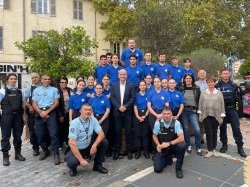  Des jeunes du SNU à la rencontre des Valettois