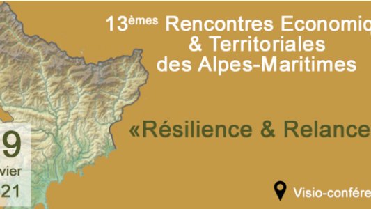 Les 13èmes Rencontres Economiques & Territoriales se dérouleront en visio