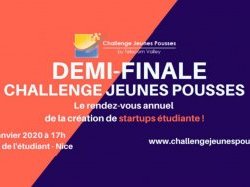 Challenge Jeunes Pousses : demi-finale le 23 Janvier 2020 !