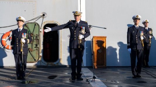  François Garreau, commandant de la frégate de type La Fayette Aconit