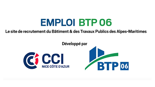 Faciliter le recrutement pour le BTP des Alpes-Maritimes : la CCI lance un site dédié !