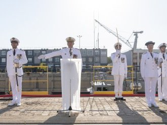  Damien Tocquer, patron du patrouilleur de haute-mer Commandant Bouan