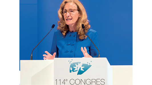 Nicole Belloubet à Cannes : ce qu'elle a dit au Congrès des Notaires