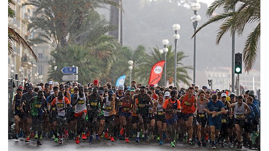 12e Marathon des Alpes-Maritimes Nice-Cannes : Quand l'amour du sport surpasse les e ?le ?ments !