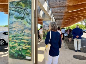  Avec VINCI Autoroutes, Cézanne sur les aires de la Sainte-Victoire et Rousset (A8)