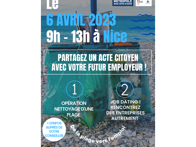 "De la plage à l'emploi"