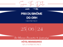 Le MEDEF Sud associé aux UPE/UDE s'allie à l'ANDRH Région pour lancer le Prix du Binôme DG-DRH GRAND SUD