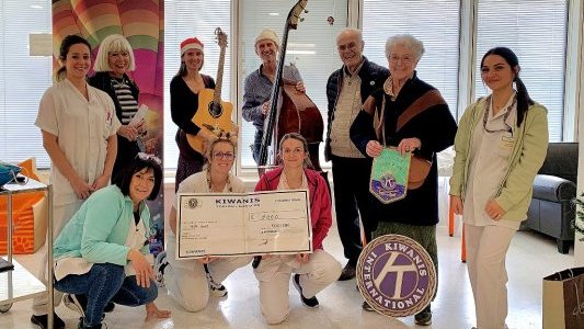 Des notes de musique pour réchauffer les petits cœurs à l'hôpital Sainte-Musse