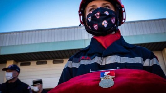 Sapeurs-pompiers du Var, une médaille d'or pour acte de courage et de dévouement