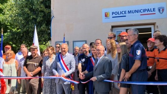 Un nouveau poste de police municipale inauguré à Falicon : un pas de plus vers la sécurité et la proximité