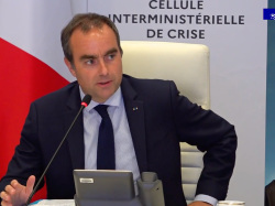 Sébastien Lecornu sur le double front de la canicule et de l'économie