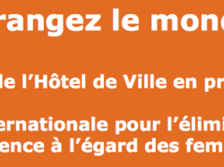 Nice la belle bleue se met au orange !